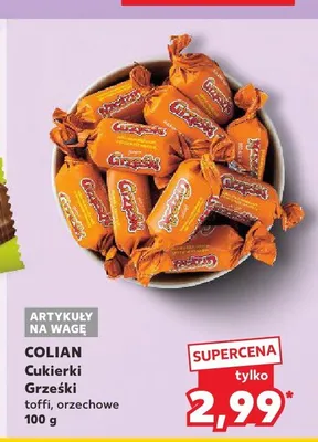 Cukierki Grześki Colian promocja w Kaufland