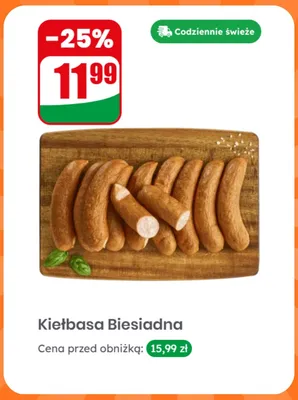 Kiełbasa Biesiadna promocja w Dino