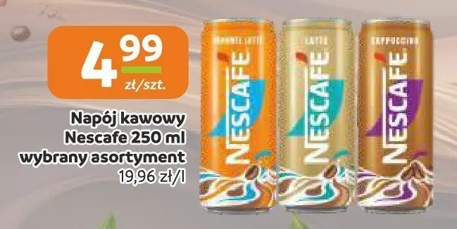 Napój kawowy Nescafe Latte promocja w Gama