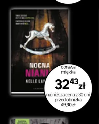 Książka Nocna niania Nelle Lampron promocja w Empik