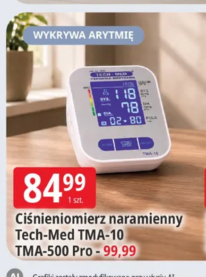 Ciśnieniomierz naramienny Tech-Med TMA-500 Pro promocja w Leclerc