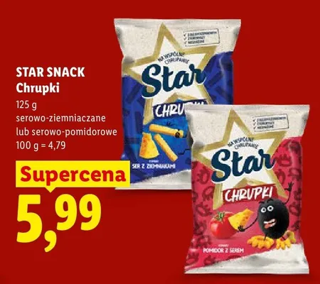 Chrupki Star Snack promocja w Lidl