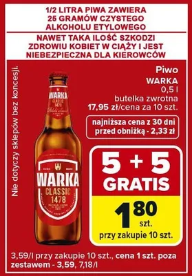 Piwo promocja w Carrefour Express