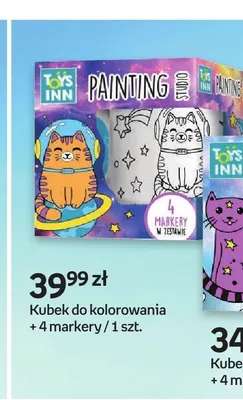 Kubek do kolorowania Toys Inn Painting Studio promocja w Empik
