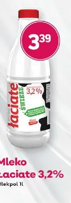 Mleko Łaciate 3,2% promocja w Bliski