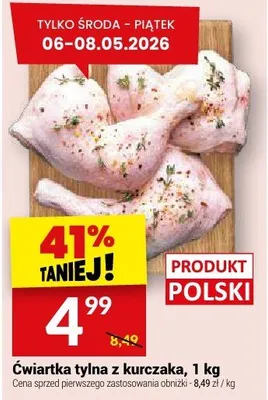 Ćwiartka tylna z kurczaka polska promocja w Twój Market