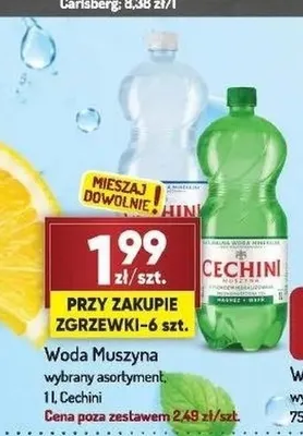 Woda Muszyna Cechini promocja w Avita