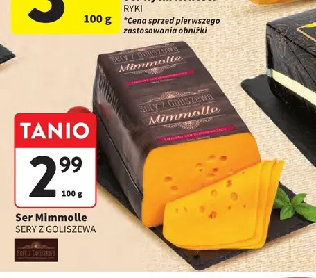 Ser Mimmolle Sery z Goliszewa promocja w Intermarche