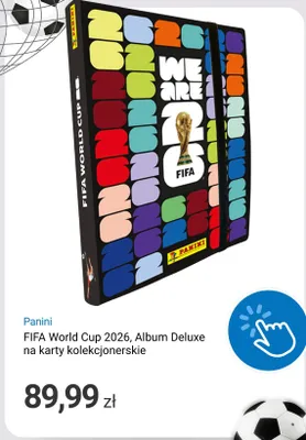 Album na karty kolekcjonerskie Panini FIFA World Cup 2026 Album Deluxe promocja w Smyk