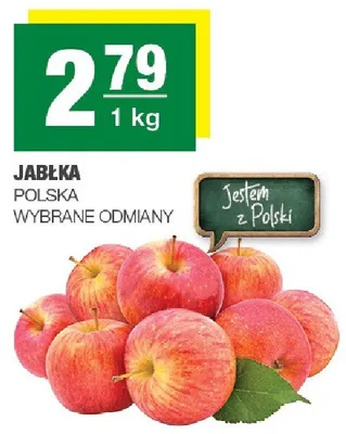 Jabłka polska wyłącznie odmiany promocja w SPAR