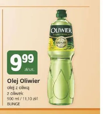 Olej rzepakowy z oliwą z oliwek Oliwier promocja w Marketvita