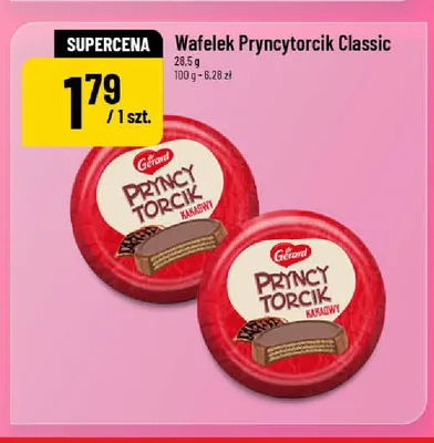 Wafelek Pryncytorcik Classic Dr Gerard promocja w POLOmarket