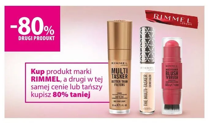 Produkty marki RIMMEL promocja w Hebe