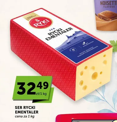 Ser Rycki Ementaler promocja w ABC