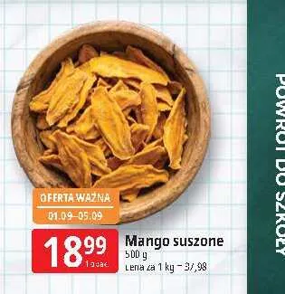 Mango suszone promocja w Leclerc