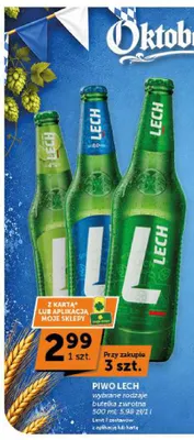 Piwo Lech promocja w Groszek