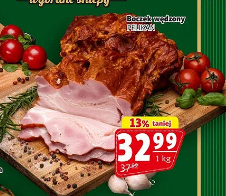 Boczek wędzony PELIKAN promocja w Prim Market