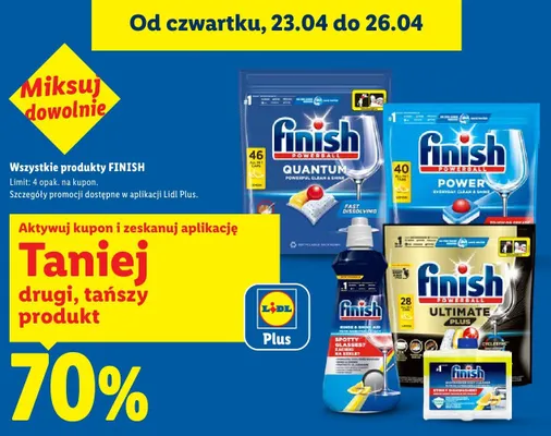 Produkty do zmywarki wszystkie rodzaje promocja w Lidl