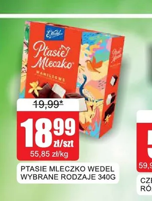 Ptasie Mleczko E.Wedel waniliowe promocja w Bingo
