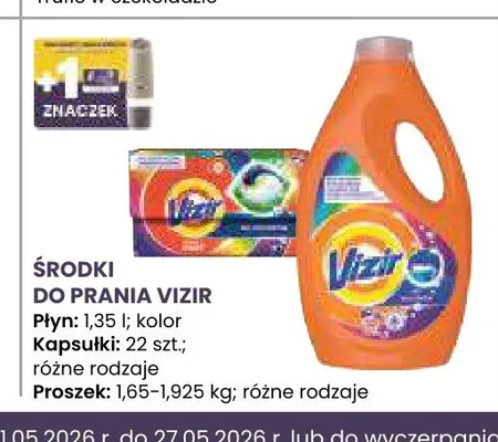 Środki do prania Vizir promocja w Stokrotka
