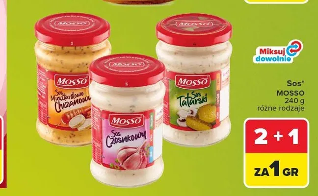 Sos Mosso Tatarski promocja w Carrefour Market