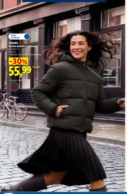 Kurtka damska z kapturem ESMARA promocja w Lidl