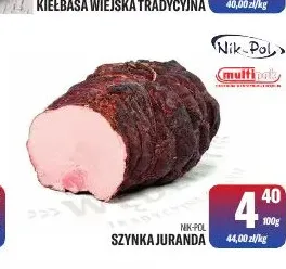 Szynka Juranda Nik-Pol promocja w Tomi Markt