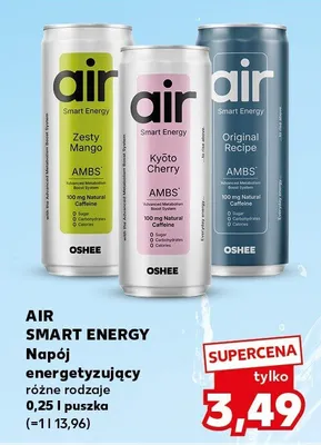 Napój energetyzujący różne rodzaje promocja w Kaufland