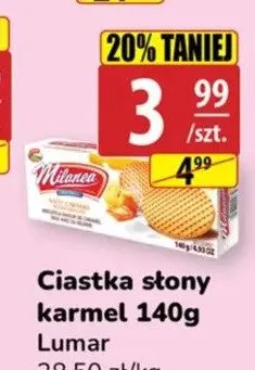 Ciastka słony karmel Lumar promocja w API Market