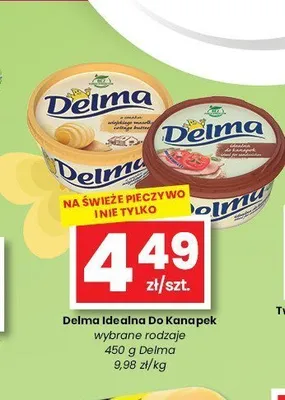 Margaryna Delma Idealna do Kanapek promocja w emma MARKET