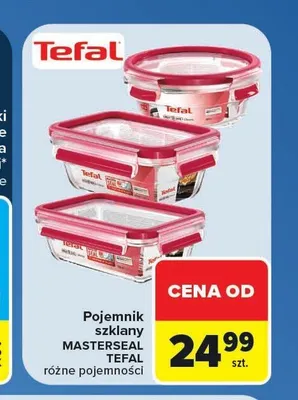 Pojemnik szklany Tefal MasterSeal promocja w Carrefour