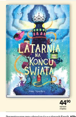 Książka Latarnia na końcu świata. Seria magiczna. Tom 4 Amy Sparkes promocja w Empik
