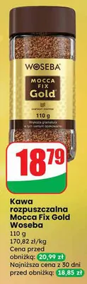 Kawa rozpuszczalna Mocca Fix Gold promocja w Dino