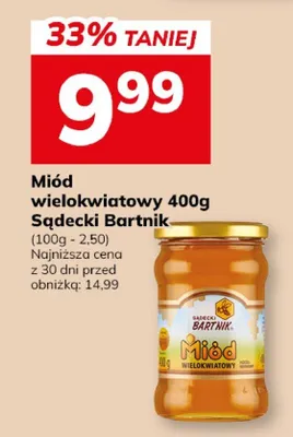 Miód Wielokwiatowy 400g promocja w Hitpol