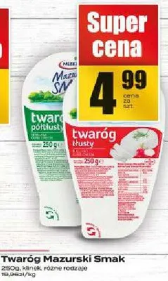 Twaróg Mazurski Smak promocja w Supeco