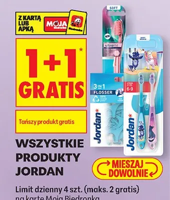 Szczoteczka do zębów Jordan Step 6-9 promocja w Biedronka