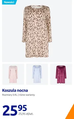 Koszula nocna promocja w Action