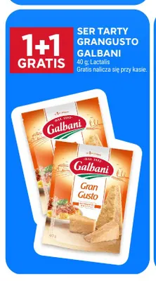 Ser tarty Grangusto Galbani promocja w Stokrotka