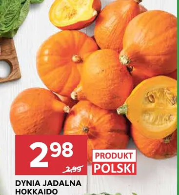 Dynia jadalna Hokkaido promocja w Stokrotka