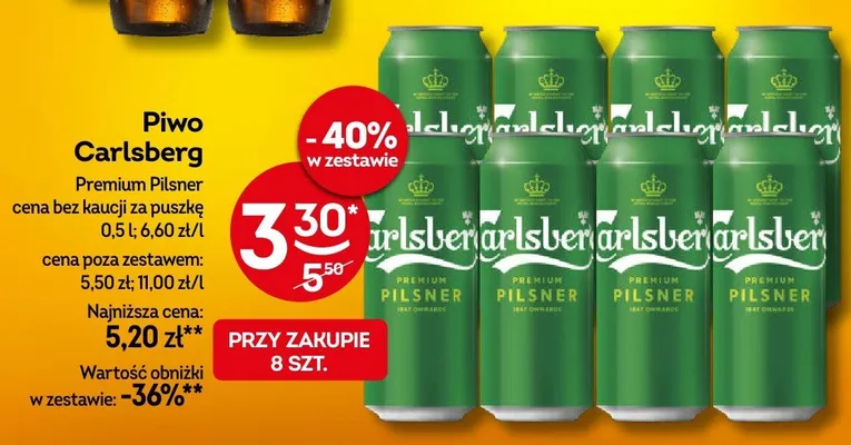 Piwo Premium Pilsner promocja w Żabka