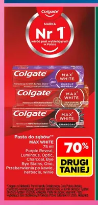 Pasta do zębów Colgate Max White Luminous promocja w Carrefour
