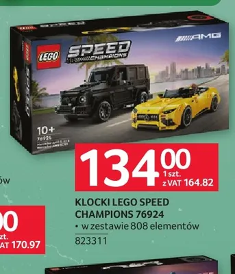 Klocki LEGO Speed Champions 76924 promocja w Selgros