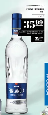 Wódka Finlandia promocja w POLOmarket