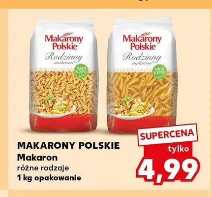 Makaron Rodzinny Makarony Polskie promocja w Kaufland