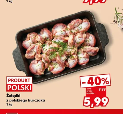Żołądki z polskiego kurczaka promocja w Kaufland