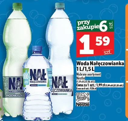 Woda nałęczowianka promocja w TOPAZ