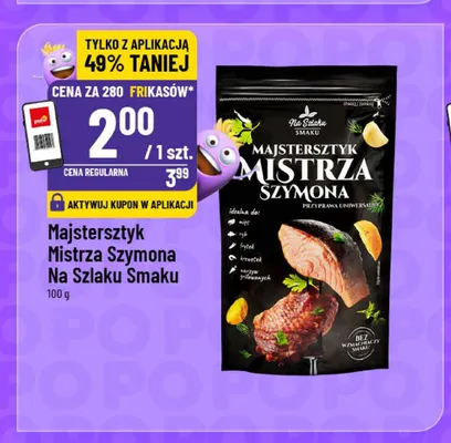 Przyprawa uniwersalna Majstersztyk Mistrza Szymona Na Szlaku Smaku promocja w POLOmarket
