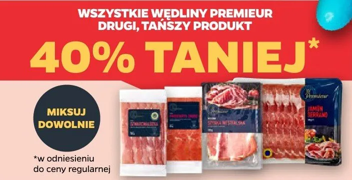 Wędliny premieur promocja w Netto