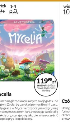 Gra planszowa Mycelia promocja w Dzień Dziecka