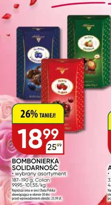 Bombonierka solidarność wybrany asortyment promocja w Chata Polska